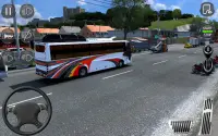 ultimate highway bus driving: driving game 2019 Screen Shot 1