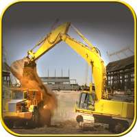 City Heavy Excavator Crane Sim