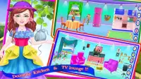 Princess Doll House Interior Decorating game Screen Shot 3