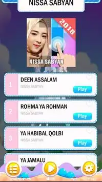 NISSA SABYAN PIANO TILES Screen Shot 1