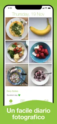 Food Diary See How You Eat app Screen Shot 1