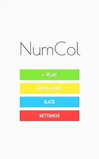 NumCol - Numbers & Colours Brain Game Screen Shot 10