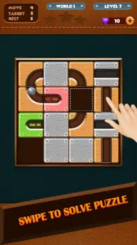 Unblock The Rolling Ball - Puzzle Games Screen Shot 0