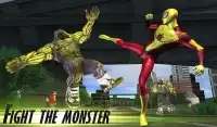 Flying Spider Hero Vs Super Monster: City Battle Screen Shot 10