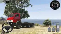 Driving KAMAZ Truck New Simulator Screen Shot 1