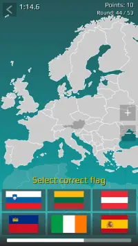 World Map Quiz Screen Shot 2