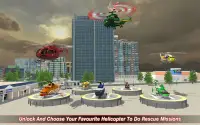 Ambulance Helicopter Game Screen Shot 5