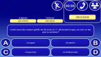 New Millionaire Quiz German Screen Shot 1