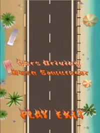 Cars Driving Rush Simulator Screen Shot 1