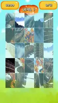 Great Wall of China Jigsaw Screen Shot 3