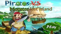 Pirates vs Monster lost island Screen Shot 1