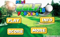 Mini Golf pour Enfants Screen Shot 0