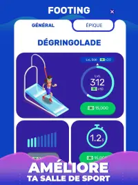 Idle Fitness Gym Tycoon - Workout Simulator Game Screen Shot 8