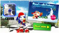 Sonic christmas & Santa clause Screen Shot 2