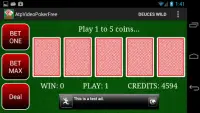 Atp Video Poker Free Screen Shot 2