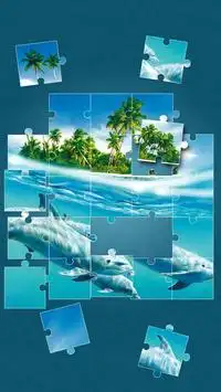 Dolphins Jigsaw Puzzle Screen Shot 13