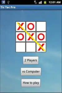 Tic Tac Toe Pro/3 Men's Morris Screen Shot 0