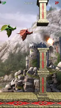 Seul dragon - Jeu à deux joueurs! Screen Shot 2
