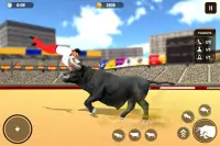 Angry Bull City Rampage: Wild Animal Attack Games Screen Shot 18