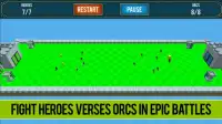 Heroes Vs Orcs - Fantasy Battle Simulator Screen Shot 0