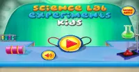 การทดลองวิทยาศาสตร์ - เด็ก Screen Shot 0