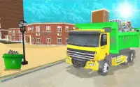 City Garbage Cleaner Truck Sim: Urban Trash Truck Screen Shot 5