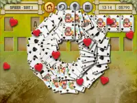 Spider Solitaire Hearts & Spades Patience Screen Shot 8