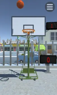 Basketball game shooting hoops Screen Shot 7