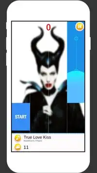 Malificent-2: Piano tiles game Screen Shot 1