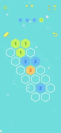 Merge Hexa Block Puzzle: Free Number Game Screen Shot 3