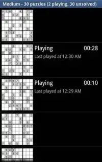 Sudoku Puzzle Game Screen Shot 4