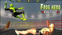 Ring Rope Frog Battle: Spider Power Vice City Hero Screen Shot 0