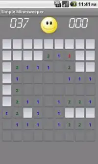 Simple Minesweeper Screen Shot 1