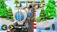 트럭 스턴트 3D-실제 트럭 시뮬레이터 운전 게임 Screen Shot 0