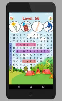 Kids Picture Word Search Game Screen Shot 9