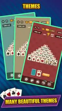 Pyramid Solitaire Card Classic Screen Shot 2