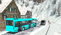 Coach Driver Snow Simulator Screen Shot 1