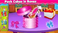 Tarta de tacones altos: juegos de cocina Screen Shot 4