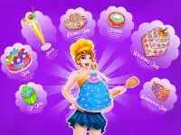 बेकरी शॉप: केक कुकिंग गेम Screen Shot 3