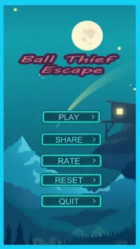 Ball Thief escape - adventure world run Screen Shot 0