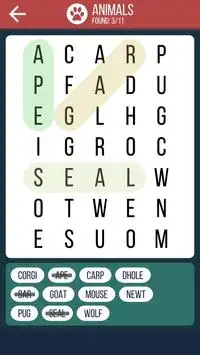 Word Connect Puzzle - Word Search Games Screen Shot 1