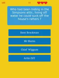 Trivia para The Simpsons Screen Shot 7