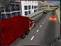 Real Euro 3D Truck Driver Sim Screen Shot 9