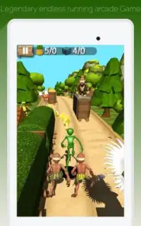 Green Alien Popoy Rush Run 2 Screen Shot 13