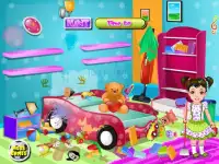 Kids House Clean Games Screen Shot 1