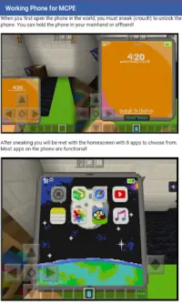 Phone Add-on para Minecraft PE Screen Shot 2