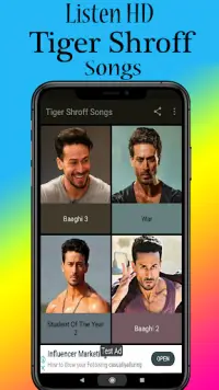 Tiger Shroff Songs Screen Shot 0