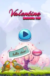 Bubble Hit Valentine Screen Shot 1