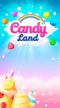 Match 3 Candy Land: Free Sweet Puzzle Game Screen Shot 0