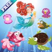 Sirene e pesci per bambini